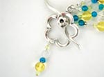 flower toggle clasp