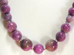 orchid sugalite necklace