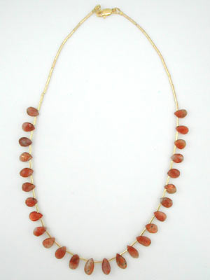 Sunstone necklace