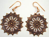 copper handmade earrings copper handmade earrings