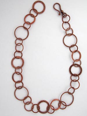 copper chain necklace copper chain necklace