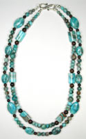 blue crazy lace agate set