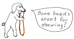 Coquette chewing bone Coquette chewing bone