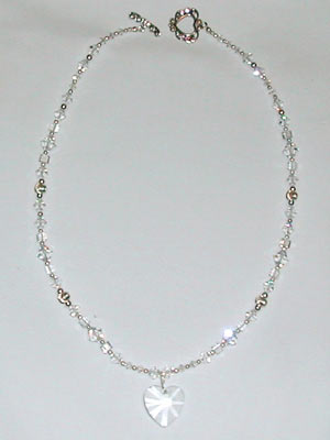 Swarovski Crystal Heart Necklace
