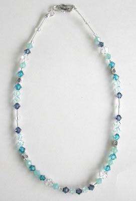 Indicolite Swarovski Necklace