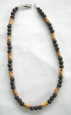 Burnt Wood Necklace