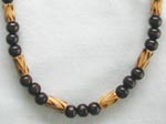 Burnt Wood Necklace Burnt Wood Necklace