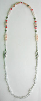 Crystal extended from peach