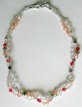 Twist Crystal and Peach