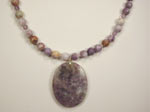 sugalite necklace with pendant