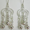 silver chandelier earrings