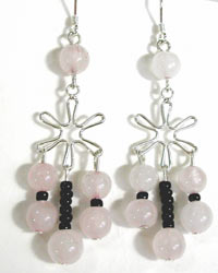 rose quartz chandelier earrings rose quartz chandelier earrings