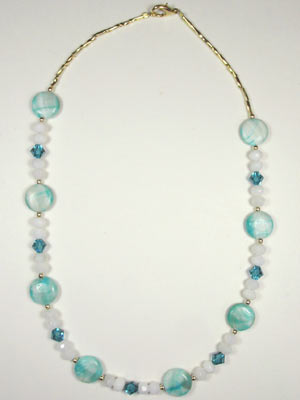 hemimorphite necklace
