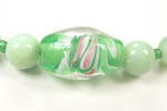 green opal necklace close up