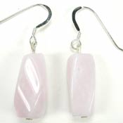 pink opal earrings pink opal earrings