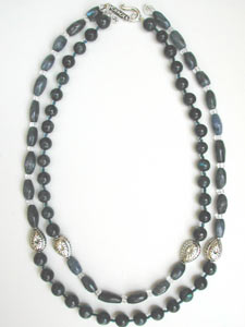 spectrolite necklace set