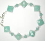 amazonite gemstone bracelet amazonite gemstone bracelet