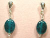 teal apatite earrings teal apatite earrings