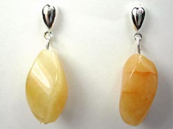 butterscotch yellow agate earrings butterscotch yellow agate earrings