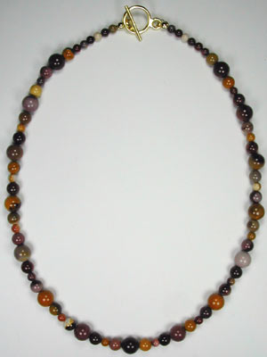 Moukaite Gemstone Necklace