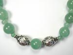 green aventurine necklace