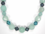 faceted amazonite necklace