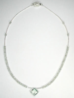 beaded green amethyst necklace beaded green amethyst necklace