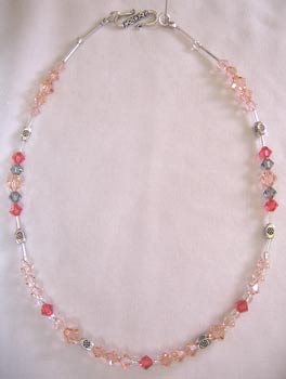 Peach Necklace